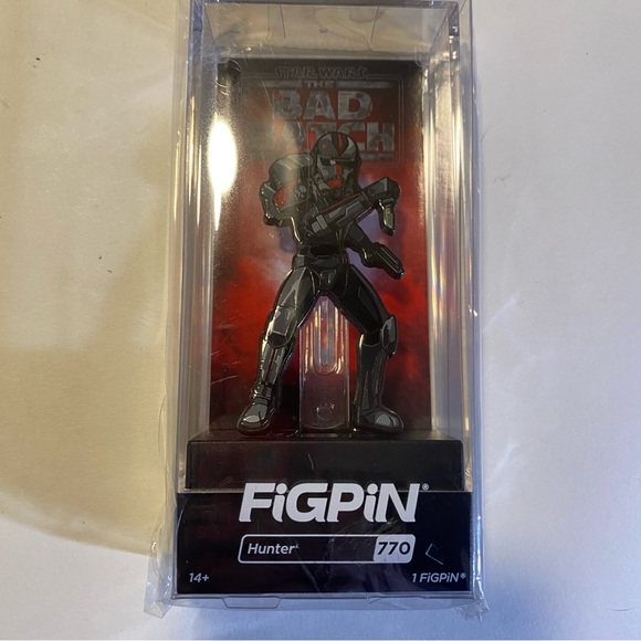 Star Wars “The Bad Batch” Figpin Hunter #770 NIP Disney - Picture 1 of 8